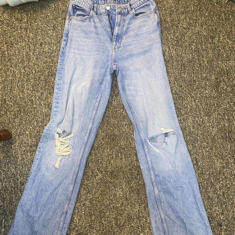 Zara high rise jeans